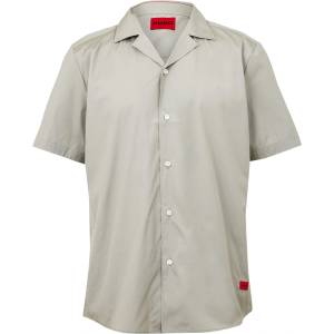 HUGO BOSS Риза с къс ръкав Hugo Men's Short Sleeve Shirt - Green 337