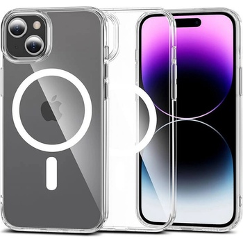 Image 1 of Tech-Protect Magsafe Калъф за iPhone 15, Tech-Protect Hybrid FlexAir Clear Case, Прозрачен (9490713936603)