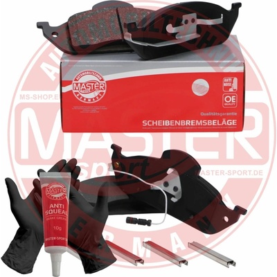 Sada brzdových platničiek kotúčovej brzdy MASTER-SPORT GERMANY Premium 13046080042N-SET-MS