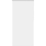 vidaXL Ролкова щора Blackout бял 110x230 см Ширина на плата 105, 7 см (4011988)