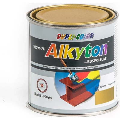 Alkyton -S 250 ml hladká zlatá lesklý – Zbozi.Blesk.cz