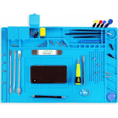 HomePRO AG449F Silikónová podložka pre kutilov, 45x30cm, modrá