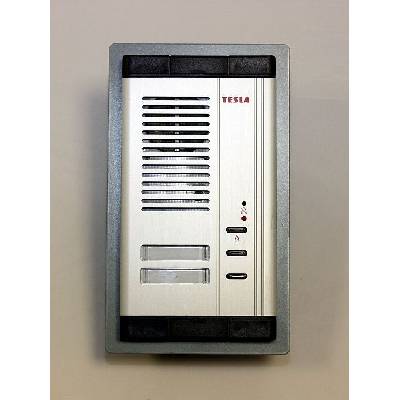 TESLA STROPKOV Elektrický vrátný 4FP11143 pod omítku, 2 účastníci