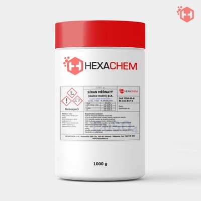 Hexachem Síran měďnatý pentahydrát p.a. 1000 g – Hledejceny.cz
