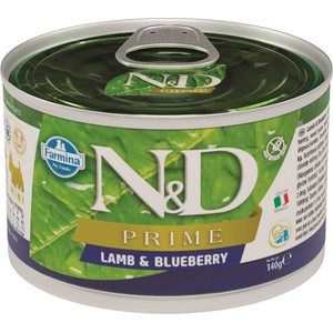 N&D Prime Mini lamb & blueberry 140 g