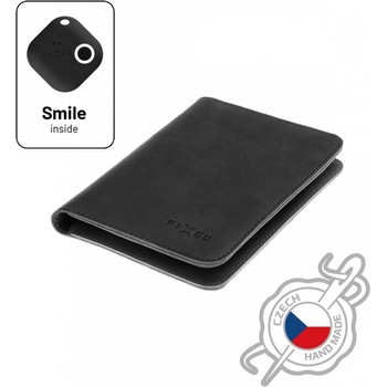 Fixed kožená peňaženka Smile Passport se smart trackerem Smile PRO černá FIXSM SP2 BK černá