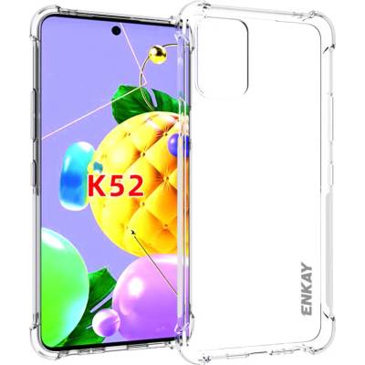 LG k42/k52/k62/q52 Удароустойчив enkay Силиконов Калъф