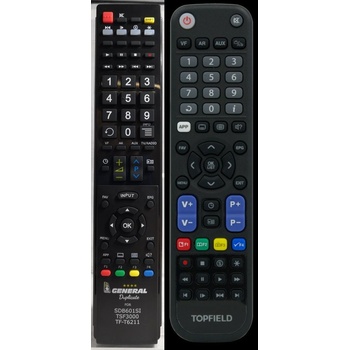 Dálkový ovladač General Topfield TFS3000 HD, TF-S3000RHD