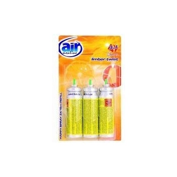 Air menłinu Limber Twist Happy Osviežovač vzduchu náhradná náplň 3 x 15 ml sprej