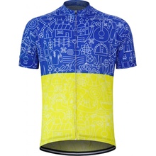 Kolor unisex s krátkým rukávem Support Ukraine