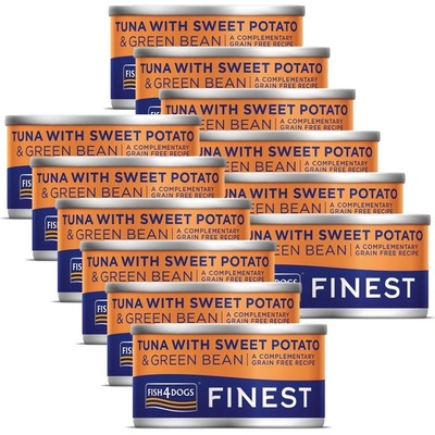 Fish4Dogs Finest Tuna with Sweet Potato 12 x 85 g
