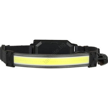 Kobi LED презареждаема челна лампа 2xLED/5V 180 lm 900 mAh черна (KB0587)