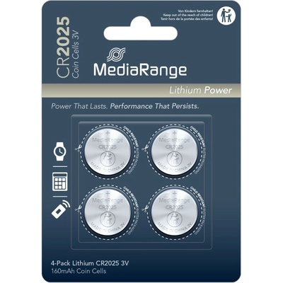 MediaRange Premium CR2025 4ks MRBAT131