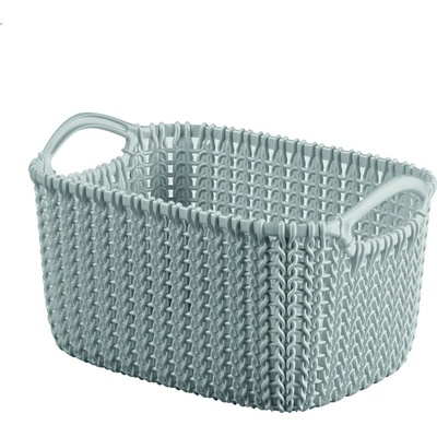 Curver Knit košík XS 3 25 x 17,5 x 14 cm sivý