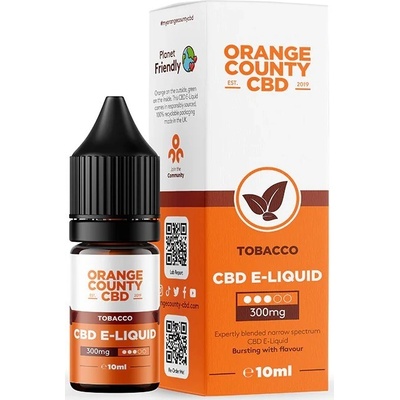 Orange County CBD Tobacco CBD 10 ml 300 mg
