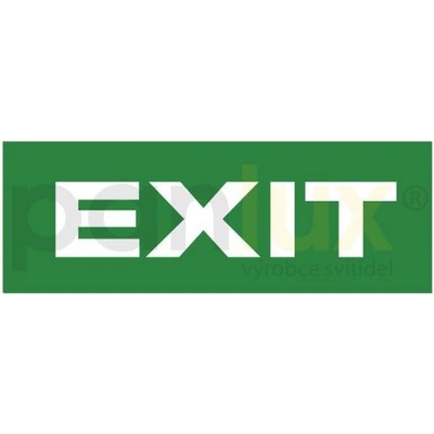 Samolepka nouzový východ - EXIT 240x80 mm