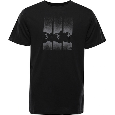 ALPINE PRO Мъжка бързосъхнеща тениска с охлаждащо сушене ALPINE PRO BOLEN 2 black pb ALPINE PRO | Cheren | МЪЖЕ | L