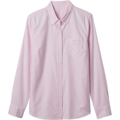 GAP dámska košeľa V-FRCH FITTED OXFORD LOGO ružová