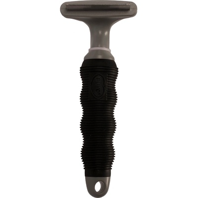 Duvo Plus Deshedder Large - Тример за кучета за премахване на мъртва козина от подкосъма с ергономична дръжка