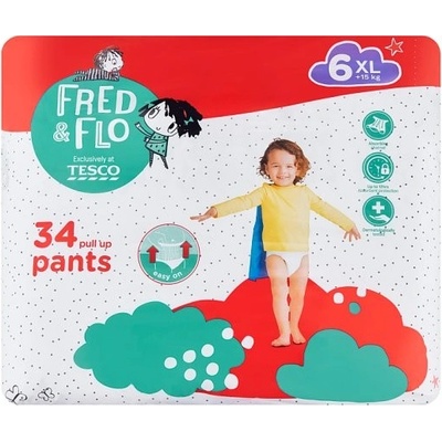 Fred & Flo XL 6 +15 kg 34 ks