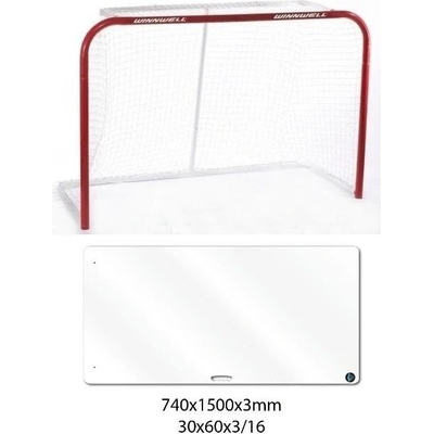 Winnwell 72 bránka + Hockey Revolution My Shoot Pad 150 x 75 x 3 cm