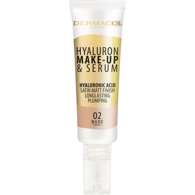 Dermacol Hyaluron make up and sérum 02 Nude 25 g