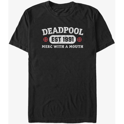 ZOOT. Fan Черна унисекс тениска Marvel Athletic Merc ZOOT. Fan | Cheren | МЪЖЕ | L