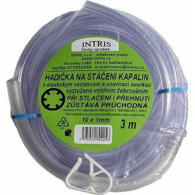 Hadička na stáčení 2,5m žebrovaná 36225