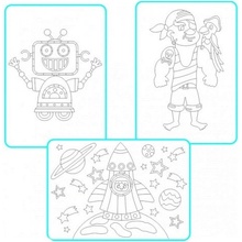 RvP Kreatívna sada maľovanie pieskom základná sada Pro chlapcov 3