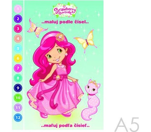 Strawberry 2 Maluj podle čísel