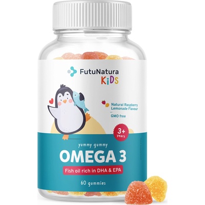 FutuNatura Kids yummy gummy OMEGA 4 - 60 гумени бонбони