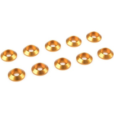 Revtec Подложка за половина. глава M3/10mm алуминий злато (10)
