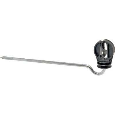 VNT electronics s.r.o. Izolátor se zahnutou podpěrou 20 cm pro předsazené elektrické ohrady - 10 ks