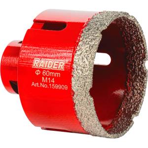 Raider Боркорона Diamond Dry M14 Ø60mm (159909)