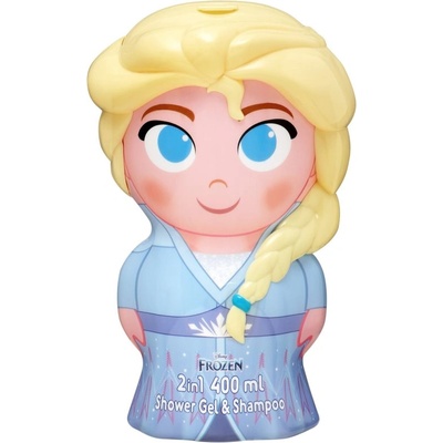 Disney Frozen Elsa душ гел и шампоан 2 в 1 за деца 400ml