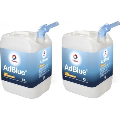 TOTAL 2бр X 10л Адблу (AdBlue) TOTAL (Total AdBlue 20L)