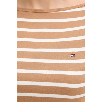 Tommy Hilfiger блуза с дълги ръкави дамска памучна (WW0WW40589)