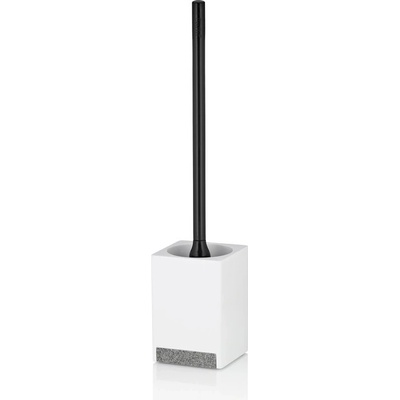 Kela WC sada Cube polyresin biela