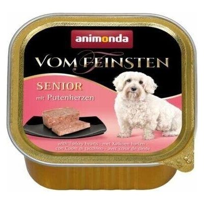 Animonda Vom Feinsten Senior Dog krůtí srdce 11 x 150 g