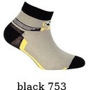 Gatta Cottoline jarní-letní vzorované G24.N59 Chlapecké ponožky navyblue
