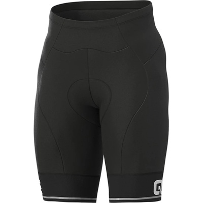 Alé Мъжки шорти за колоездене Alé Shorts Solid Corsa Cycling bottoms - Black / White (055-1208-0215)