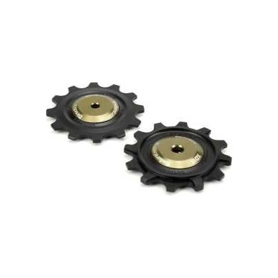 Enduro Bearings Ролки за заден дерайльор Enduro Bearings 12 зъба XD15 Керамични Хибридни (графит)