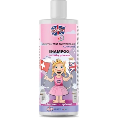 RONNEY Kids Alpine Milk Shampoo For Baby Princess 300 ml