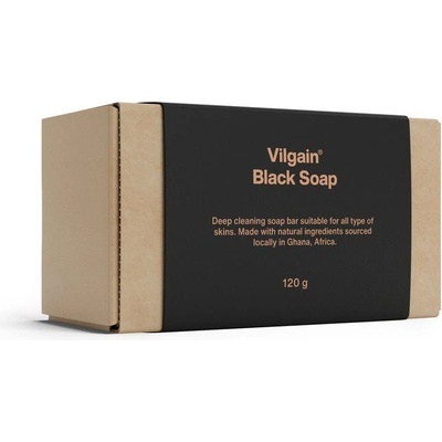Vilgain Černé bambucké mýdlo 120 g