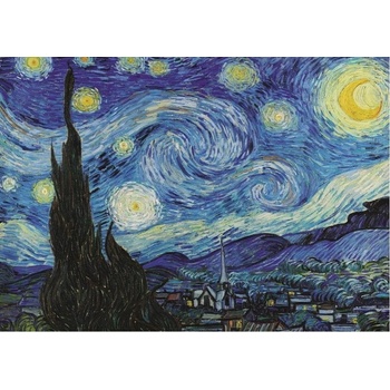 Art Vincent Van Gogh Starry Night over the Rhône 1888 1000 dielov
