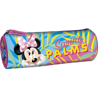 DERFORM Цилиндричен ученически несесер Derform Minnie Mouse - с 1 цип (66780)