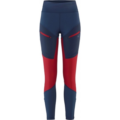 Kari Traa dámské legíny Ane Hiking tights modré / červené