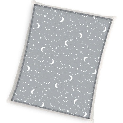 Carbotex Supersoft vianočná deka Moon KNL233023B 130x170
