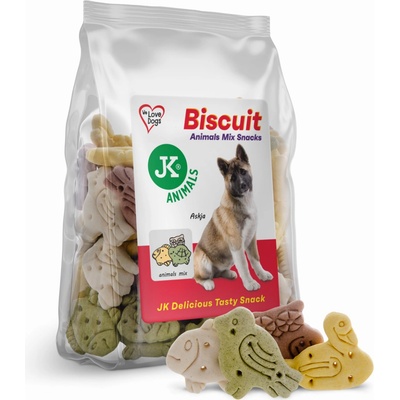 JK ANIMALS Biscuit Animals Mix zvieratká mix 500 g