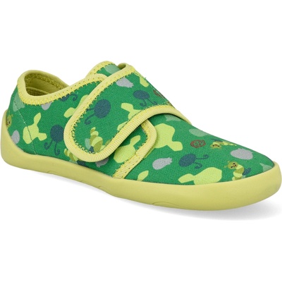 Affenzahn Slipper Cotton Movy zelená